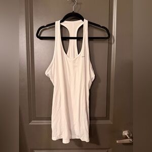 Nike White Racerback Training Tank